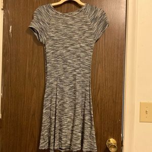 Black & White Striped Dress